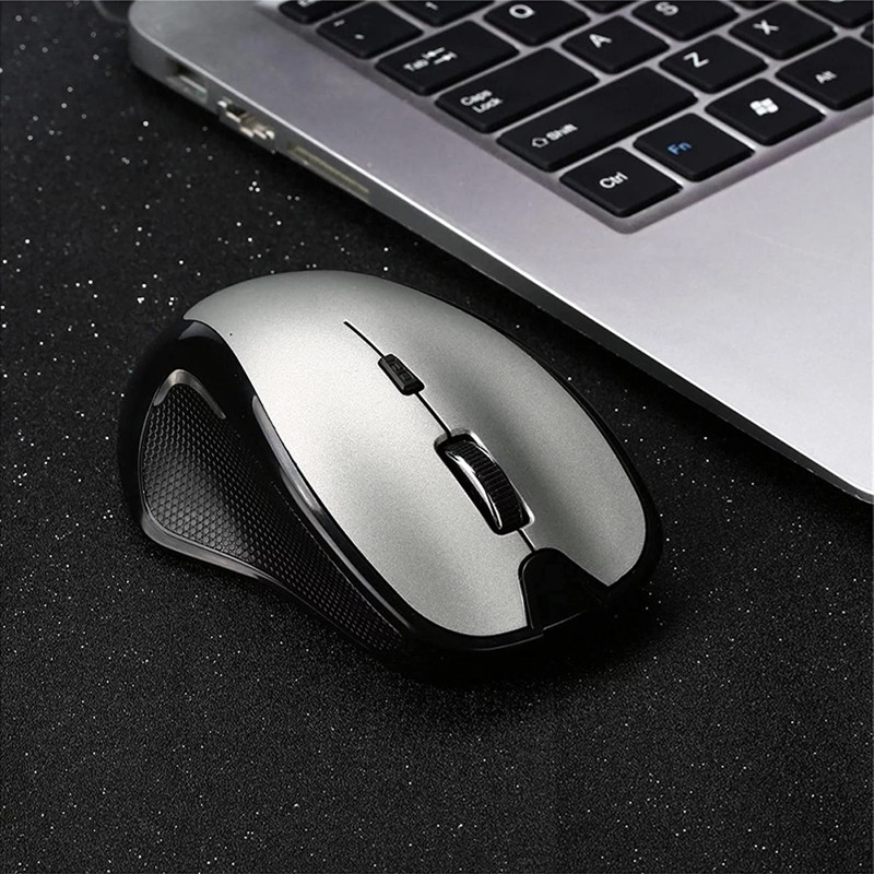 Souris Optique Sans Fil Watio Wave - Ergonomique, 2 Boutons, Batterie Longue Durée, Compatible USB Et Tous Les OS