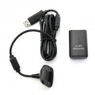 Pack Adaptateur & Batterie Rechargeable pour X-BOX 360 Noir en Tunisie Pack Adaptateur & Batterie Rechargeable pour X-BOX 360 Noir en Tunisie