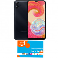 Smartphone Samsung Galaxy A04e 3Go 64Go Noir en Tunisie Smartphone Samsung Galaxy A04e 3Go 64Go Noir en Tunisie