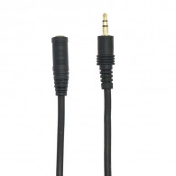 Câble Extension Audio Jack 3.5 Mâle Vers Jack 3,5 mm Femelle Noir en Tunisie Câble Extension Audio Jack 3.5 Mâle Vers Jack 3,5 mm Femelle Noir en Tunisie