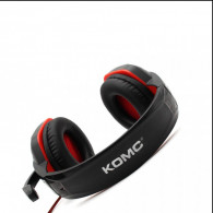 Micro Casque kOMC G311 2 Jack + USB LED Rouge en Tunisie