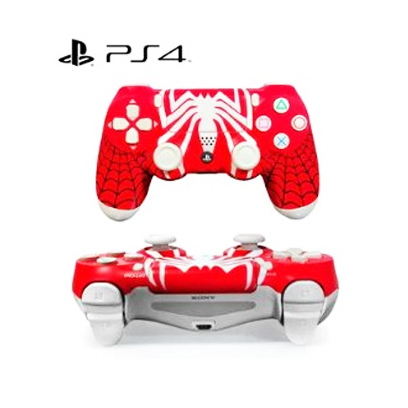 Manette De Jeux Sans Fil PS4 Spiderman Rouge en Tunisie