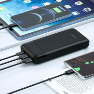 Power Bank Wiwu WI-PP01 20 000 mAh Noir en Tunisie Power Bank Wiwu WI-PP01 20 000 mAh Noir en Tunisie