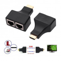 Adaptateur HDMI Vers RJ45 Extender Noir
