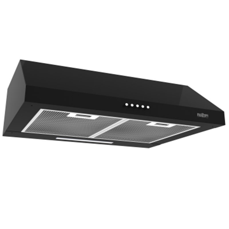Pack Électroménager Premium : Hotte Casquette +  Four Electrique + Plaque De Cuisson Noir en Tunisie