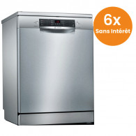 Lave Vaisselle 12 couverts Bosch Inox (SMS46JI01T)