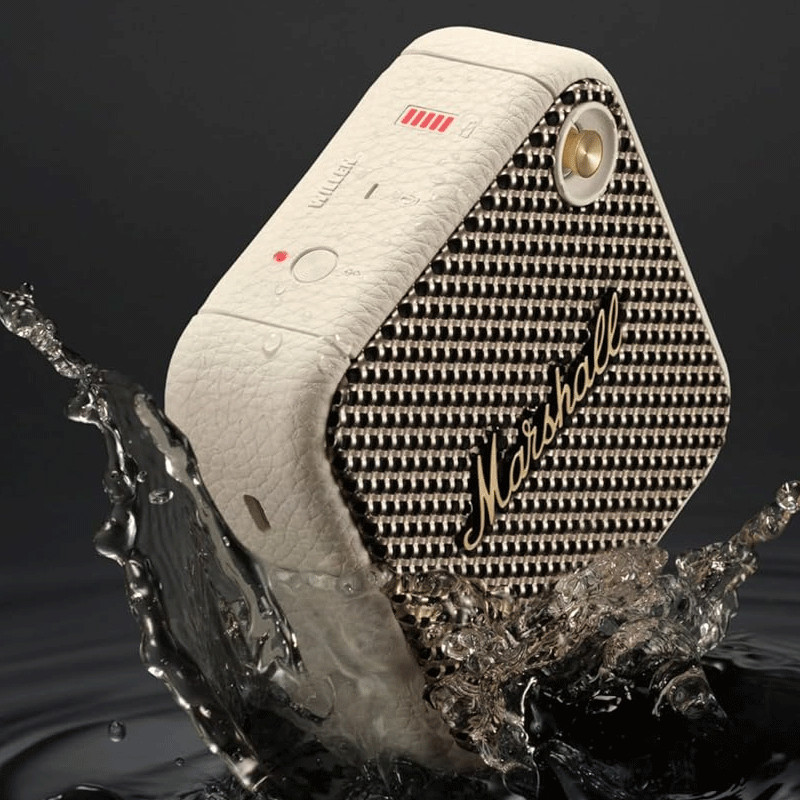 Haut Parleur Bluetooth Marshall Willen Crème en Tunisie