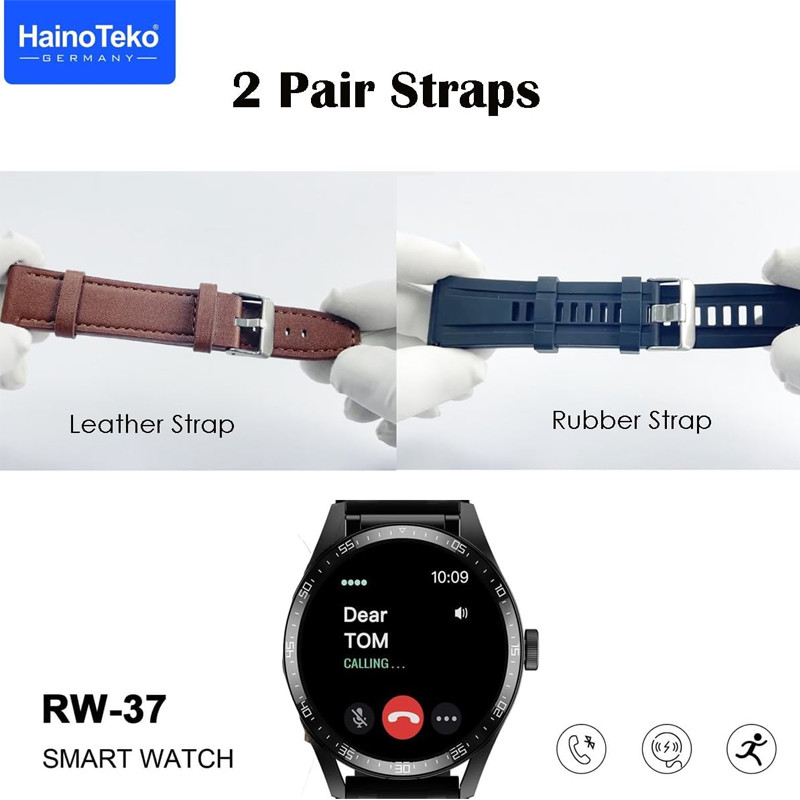 Montre Connectée Haino Teko RW37 Noir en Tunisie