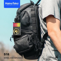 Haut Parleur Bluetooth Haino Teko S18 Noir en Tunisie Haut Parleur Bluetooth Haino Teko S18 Noir en Tunisie