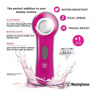 Brosse Nettoyante De Visage Westinghouse WH1138 Rose en Tunisie Brosse Nettoyante De Visage Westinghouse WH1138 Rose en Tunisie