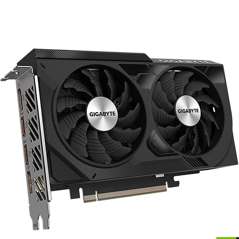 Carte graphique Gigabyte RTX 4060 WindForce 8Go GDDR6 2X en Tunisie