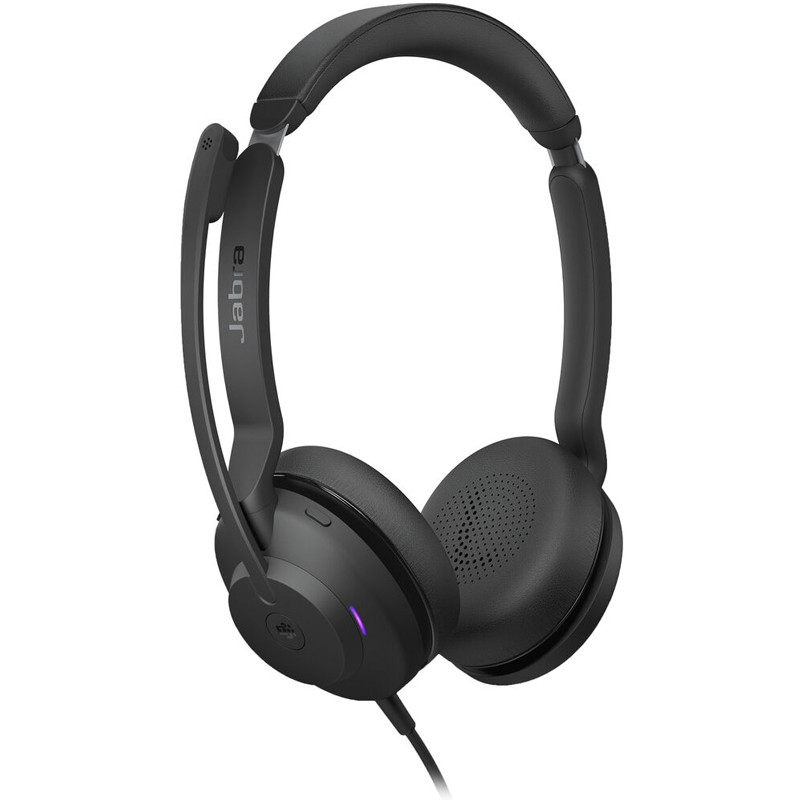 Micro Casque Jabra Evolve2 30 SE Duo MS-USB-A Noir en Tunisie