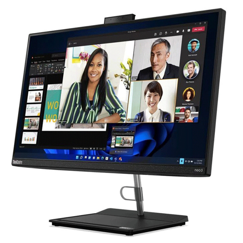 Pc Lenovo Tout En Un ThinkCentre neo 30a 22 i3 12Gén 8Go 512Go SSD Noir en Tunisie