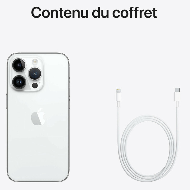 iPhone 14 Pro 256Go Silver en Tunisie