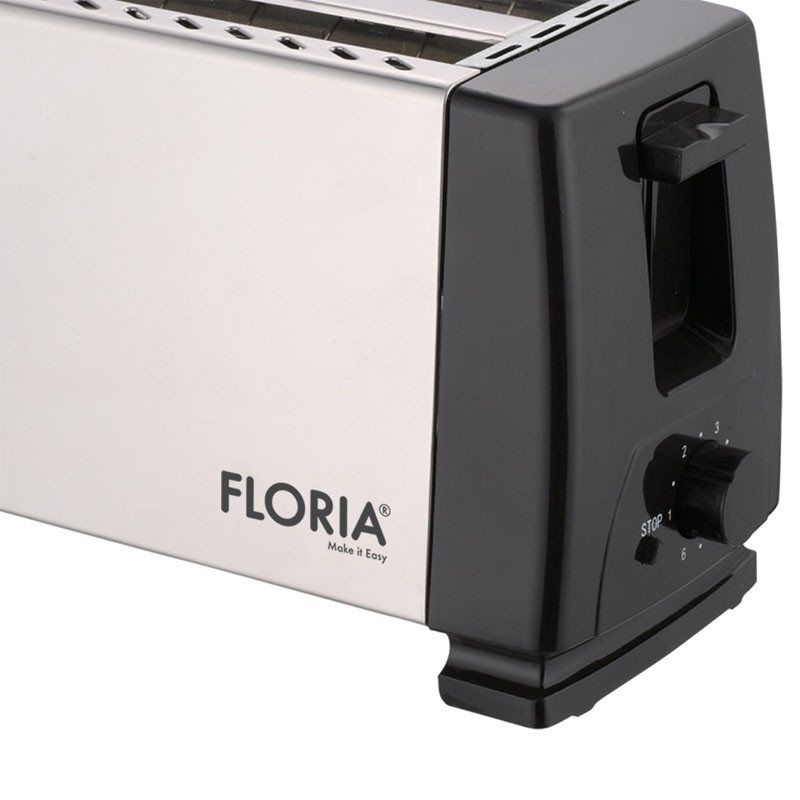 Grille Pain Floria ZLN1840 700 W Noir & Blanc en Tunisie