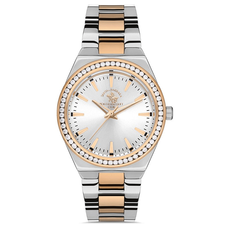 Montre Femme Santa Barbara Polo SB.1.10469-4 Silver & Rose Gold en Tunisie