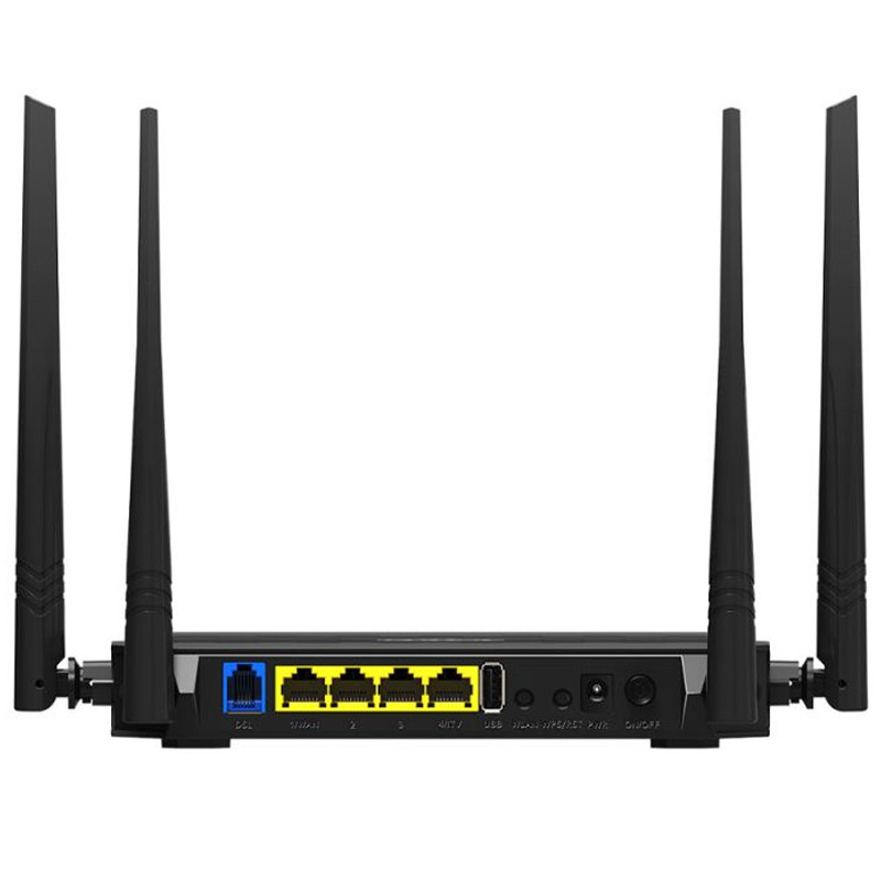 Modem-Routeur Tenda D305 N300 ADSL2+ Noir en Tunisie