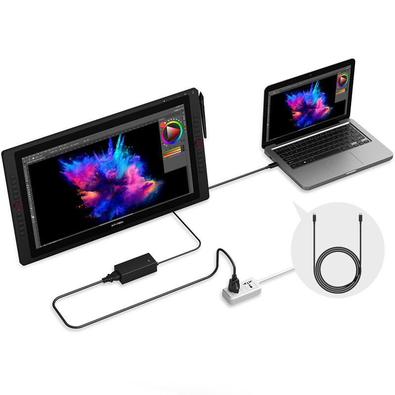 Tablette Graphique XP-PEN 24 PRO 23.8'' 2K QHD Noir en Tunisie