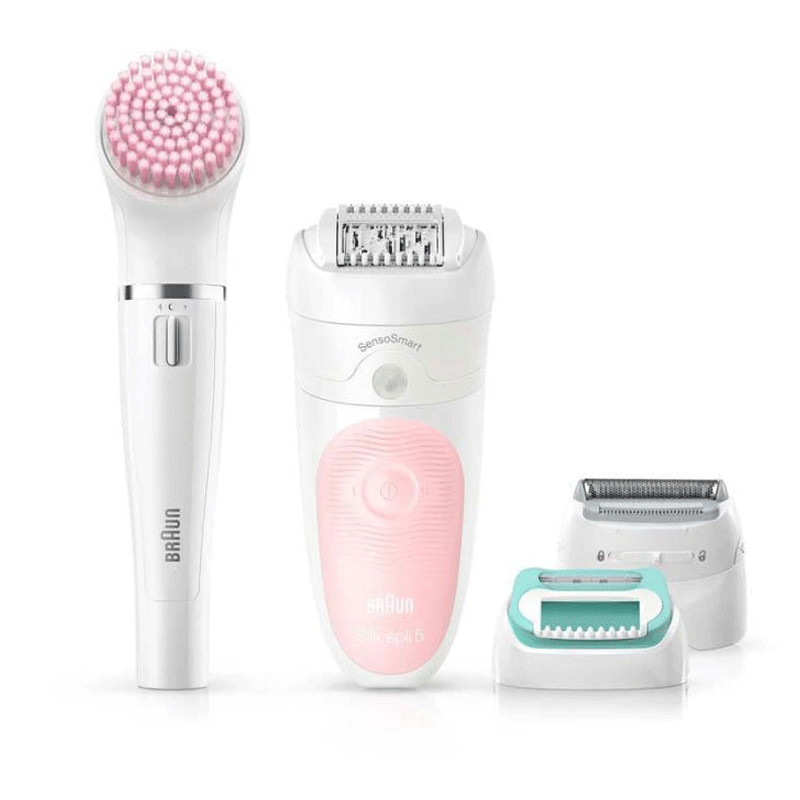 Epilateur Braun Silk-Epil 5 SES5-875BS Blanc en Tunisie
