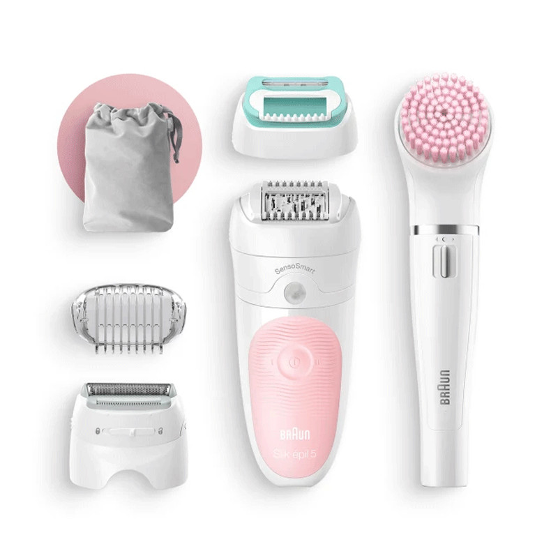 Epilateur Braun Silk-Epil 5 SES5-875BS Blanc en Tunisie
