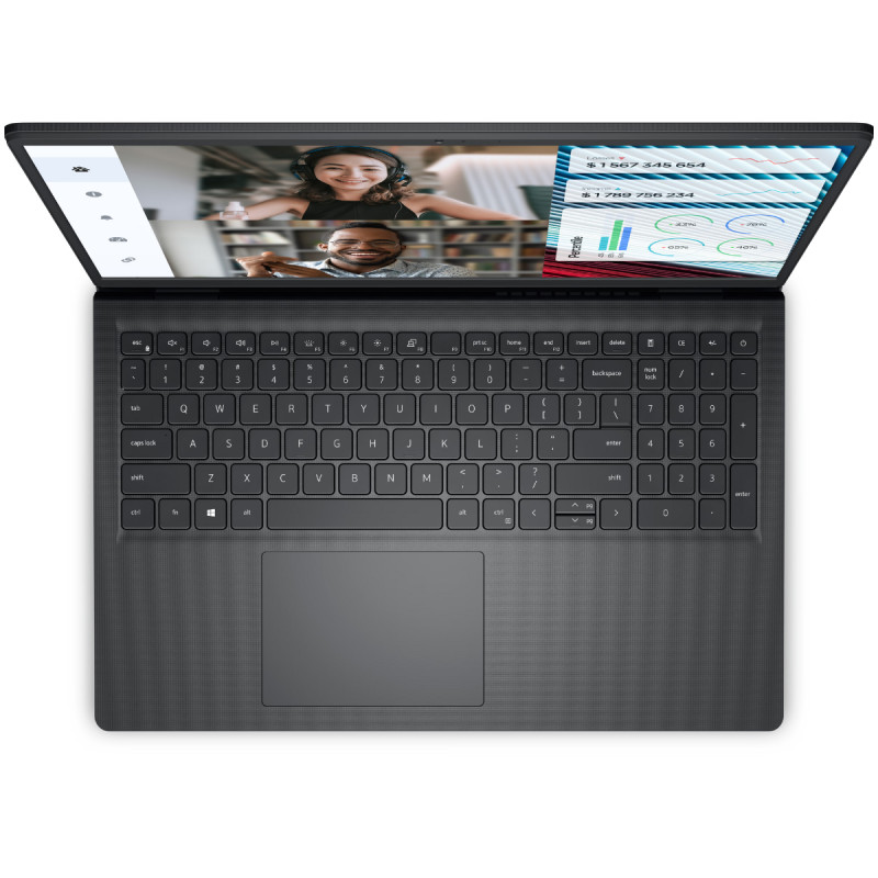 Pc Portable Dell Vostro 3520 i3 12Gén 8 Go 512Go SSD W11 Noir
