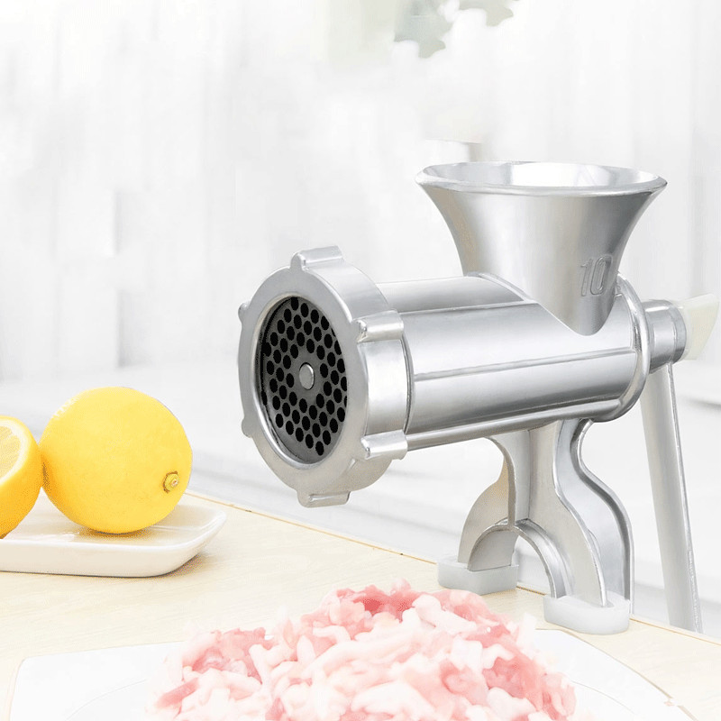 Hachoir à Viande Manuel N° 10 Argent en Tunisie