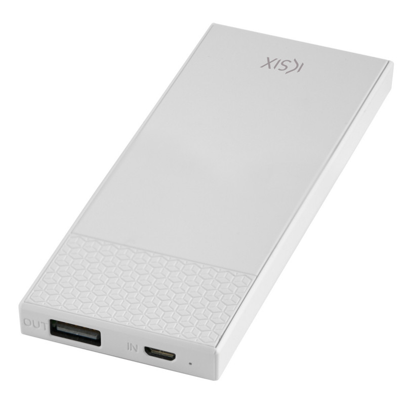 KSIX POWER BANK 3000 MAH + MICRO USB-USB CABLE WHITE KSIX POWER BANK 3000 MAH + MICRO USB-USB CABLE WHITE