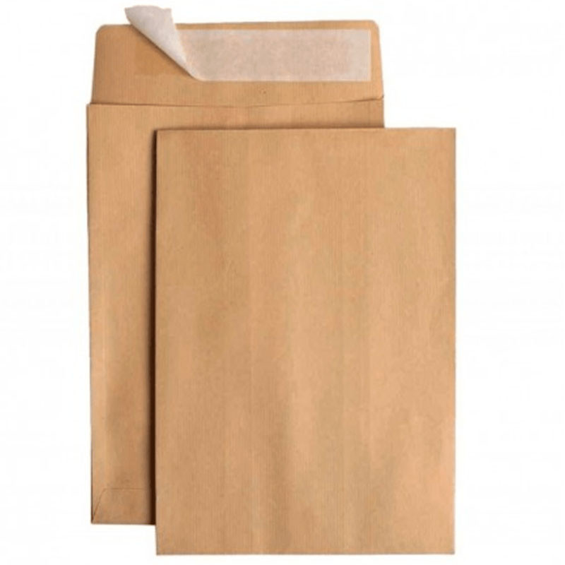 Paquet de 500 Pochette Kraft Pigna 176X260 Strip 90Gr en Tunisie Paquet de 500 Pochette Kraft Pigna 176X260 Strip 90Gr en Tunisie
