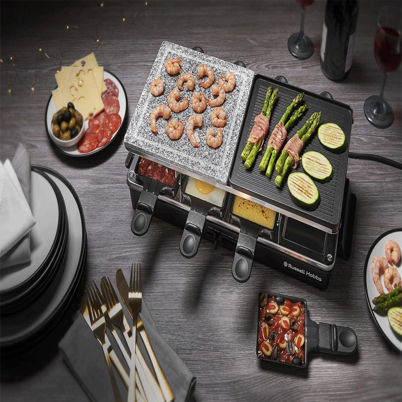 Appareil à Raclette Russell Hobbs 26280-56 1400W Noir en Tunisie