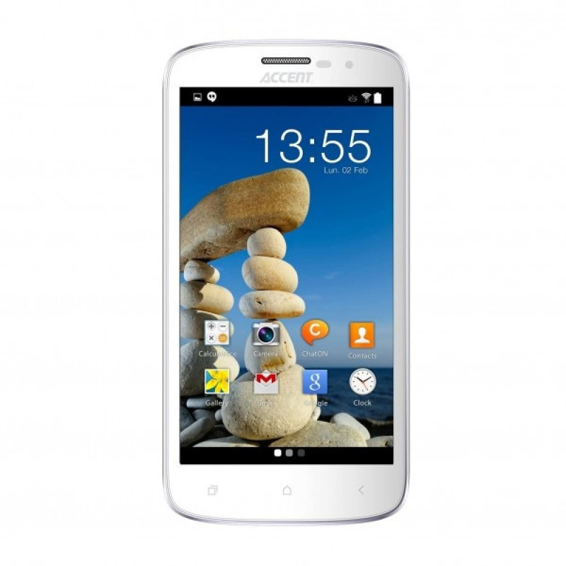Téléphone Portable ACCENT A 500 3G / 8 Go / Double SIM - BLANC Téléphone Portable ACCENT A 500 3G / 8 Go / Double SIM - BLANC