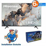 TV Hisense A6H 50" 4K UHD Avec Google Smart Tv Noir (50A6H) en Tunisie TV Hisense A6H 50" 4K UHD Avec Google Smart Tv Noir (50A6H) en Tunisie