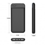 Power Bank WUW Y128 10000mAh Noir en Tunisie