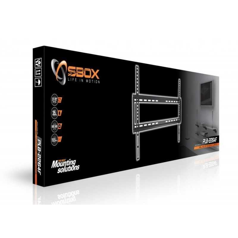 Support Tv Mural Fixe Sbox 2264F Pour TV 37"-70" Noir en  Tunisie