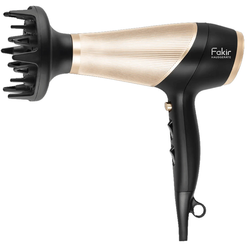 Sèche Cheveux Fakir Ion Gold Hair 2200W Noir & Doré en Tunisie