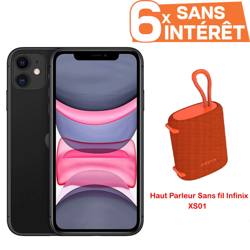 iPhone 11 64Go Noir En Tunisie iPhone 11 64Go Noir En Tunisie