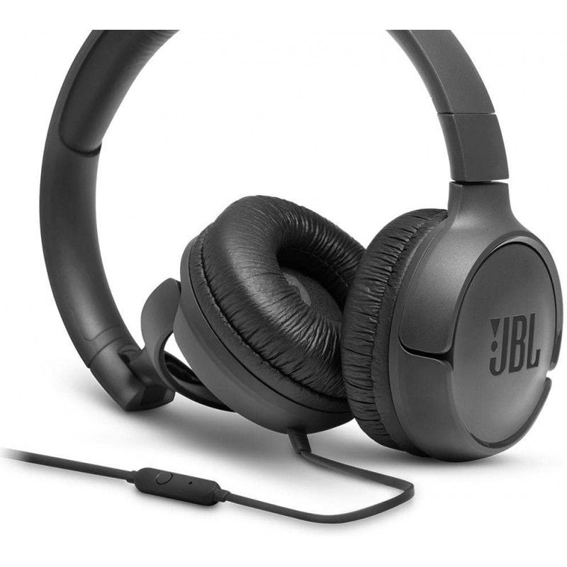 Micro Casque JBL Tune 500 Noir en Tunisie