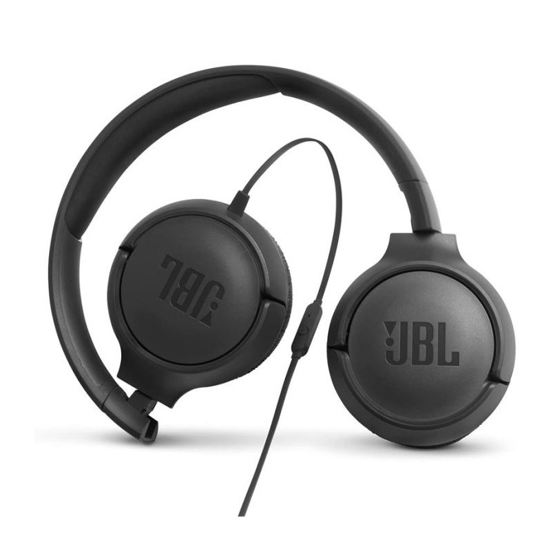 Micro Casque JBL Tune 500 Noir en Tunisie