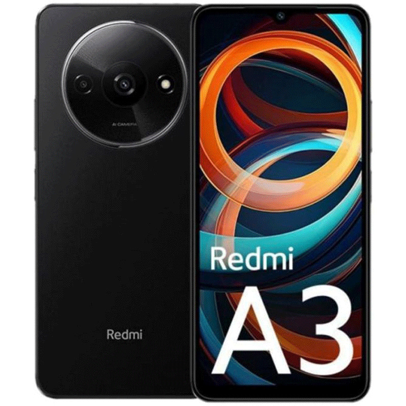 Smartphone Xiaomi Redmi A3 3Go 128Go Noir en Tunisie Smartphone Xiaomi Redmi A3 3Go 128Go Noir en Tunisie