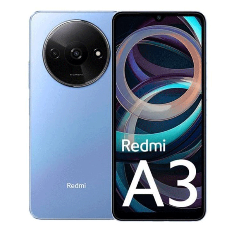 Smartphone Xiaomi Redmi A3 3Go 128Go Bleu en Tunisie Smartphone Xiaomi Redmi A3 3Go 128Go Bleu en Tunisie
