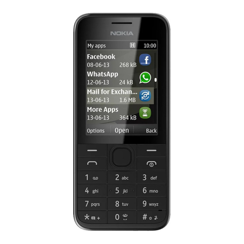 Nokia 208 Double Sim 3G  Noir