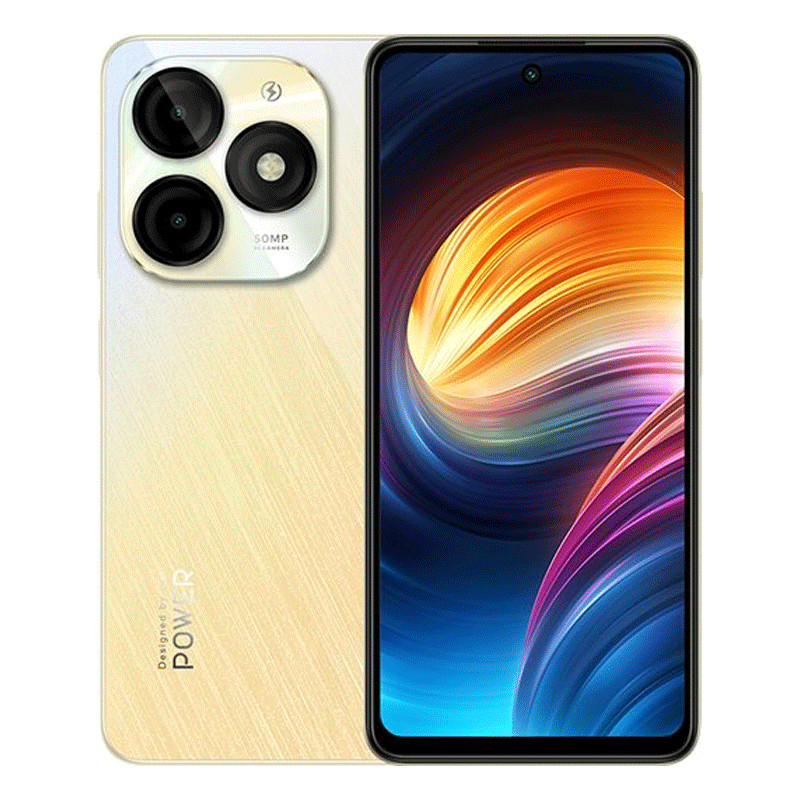 Smartphone Itel P55 8Go 256Go Gold en Tunisie