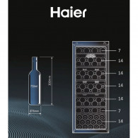 Cave à Vin Haier HWS84GA 84 Bouteilles 198L Noir en Tunisie Cave à Vin Haier HWS84GA 84 Bouteilles 198L Noir en Tunisie