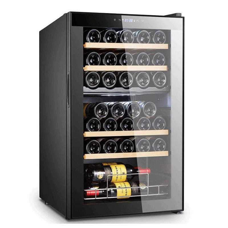 Cave à Vin Livoo GS146 33 Bouteilles 88L Noir en Tunisie