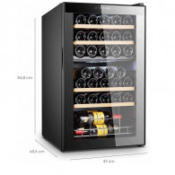 Cave à Vin Livoo GS146 33 Bouteilles 88L Noir en Tunisie