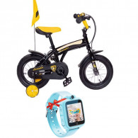 Vélo Enfant Lamborghini 12" - Jaune Vélo Enfant Lamborghini 12" - Jaune