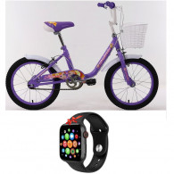 Vélo Enfant Princess 20" Zimota - Violet Vélo Enfant Princess 20" Zimota - Violet