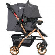 Poussette Bébé AB-310 4 Baby Noir en Tunisie