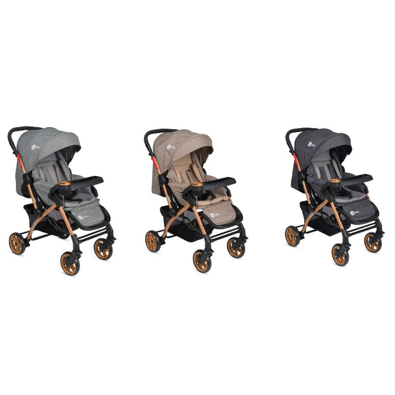 Poussette Bébé AB-310 4 Baby Gris en Tunisie