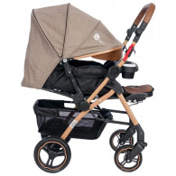 Poussette Bébé AB-350 4 Baby Cuir/Marron en Tunisie Poussette Bébé AB-350 4 Baby Cuir/Marron en Tunisie