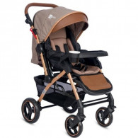 Poussette Bébé AB-350 4 Baby Cuir/Marron en Tunisie